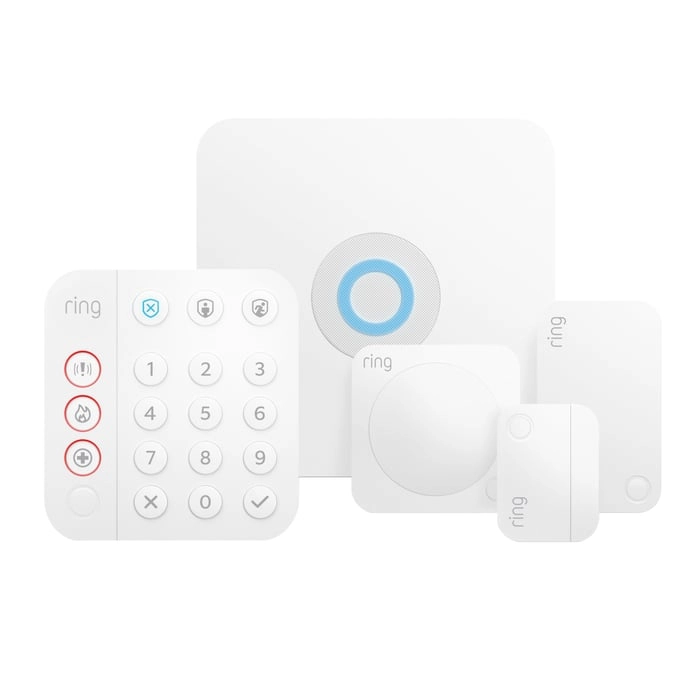 Ring Alarm andra generationen, larmsystem i fem delar