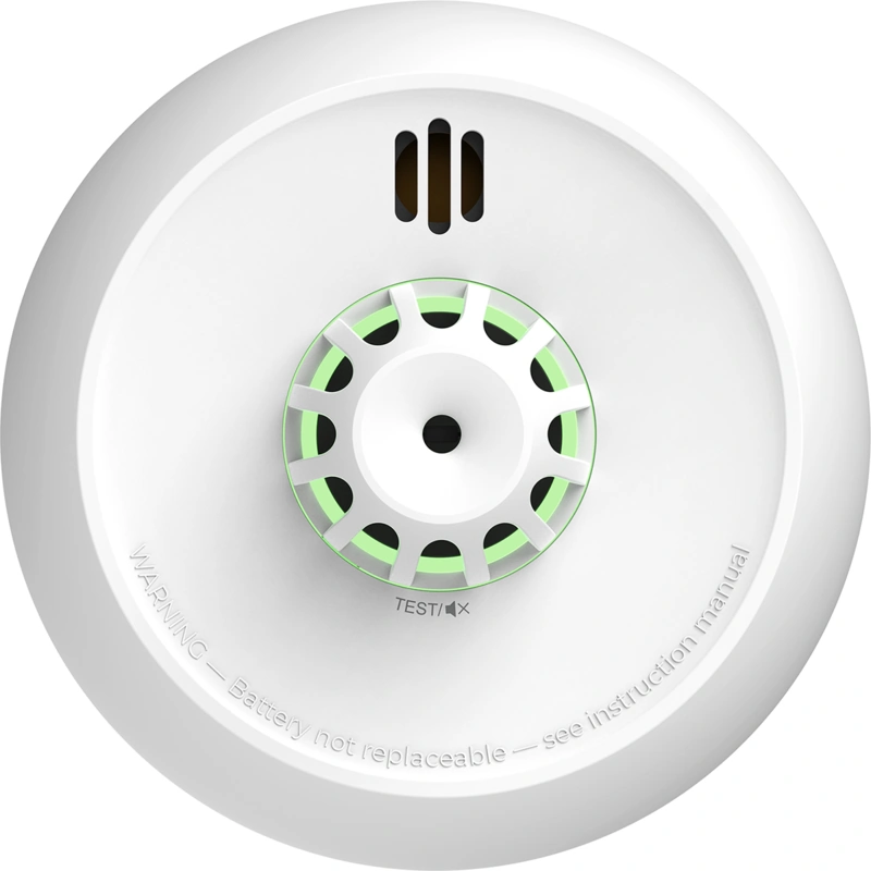 X-Sense värmevarnare XH02-M, vit rund enhet